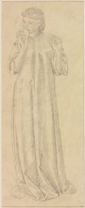 Figure féminine avec pomme